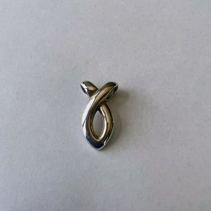 James Avery Retired and Rare Ichthus Fish Sterling Silver Pendant UNISEX